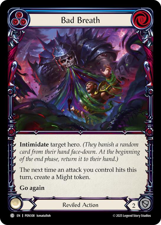 Bad Breath (Blue) (Regular) [PEN308] (Compendium of Rathe) | Good Games Morley