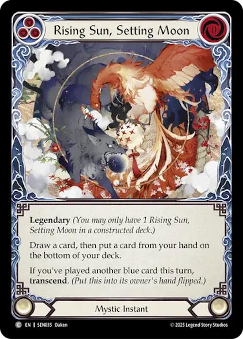 Rising Sun, Setting Moon // Inner Chi [SEN035] (Silver Age Chapter 2) | Good Games Morley