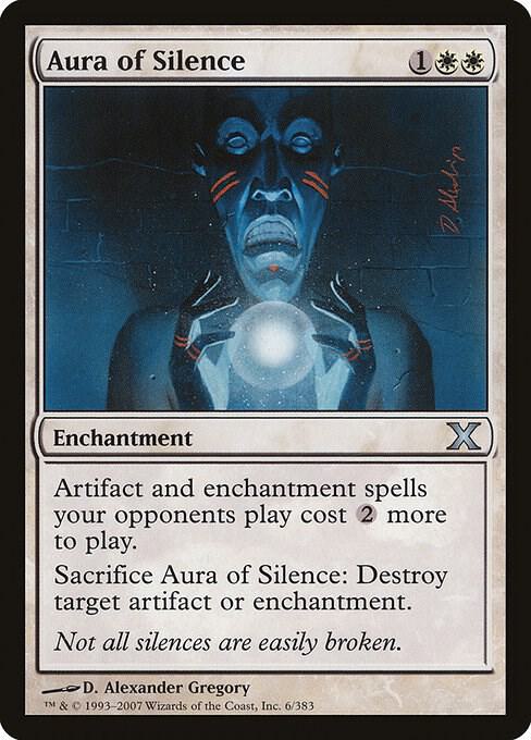 Aura of Silence 6/383 (10th Edition)  | Good Games Morley