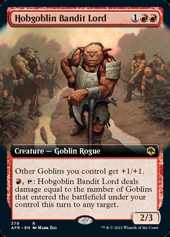 Hobgoblin Bandit Lord (Extended Art) [Dungeons & Dragons: Adventures in the Forgotten Realms] | Good Games Morley