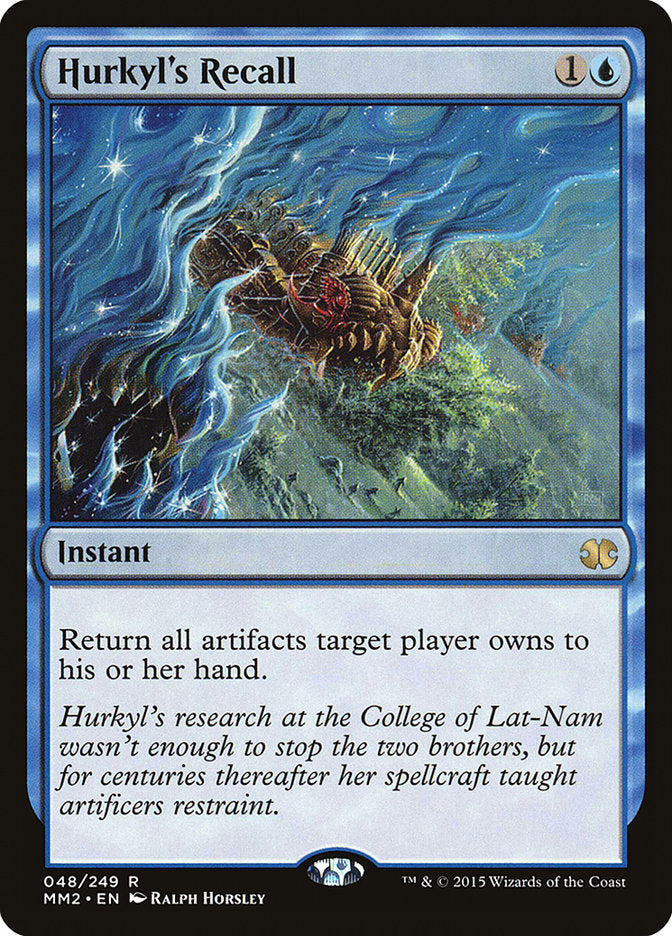 Hurkyl's Recall 48/249 (Modern Masters 2015)  - Foil | Good Games Morley