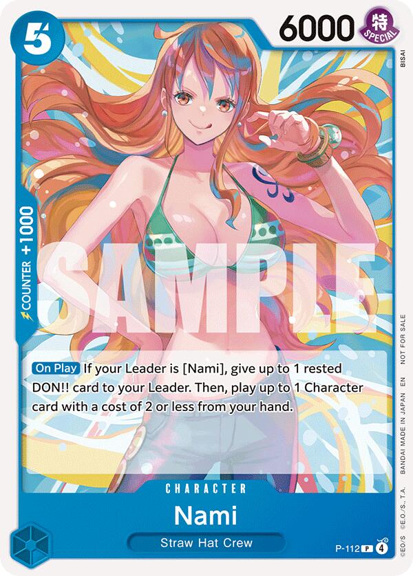 Nami (Heroines Battle Pack) [One Piece Promotion Cards] | Good Games Morley