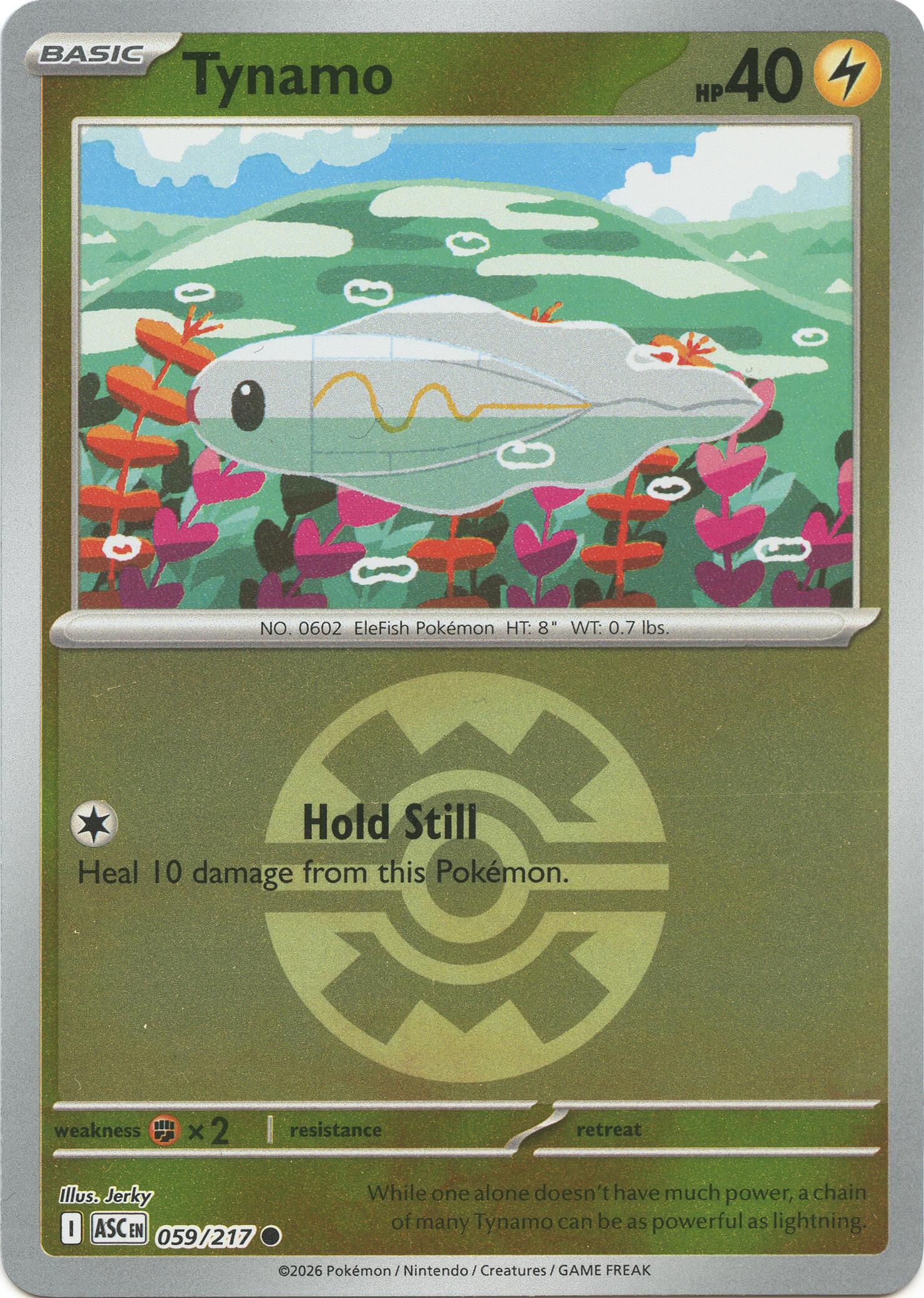 Tynamo (059/217) (Quick Ball) [Mega Evolution: Ascended Heroes] | Good Games Morley