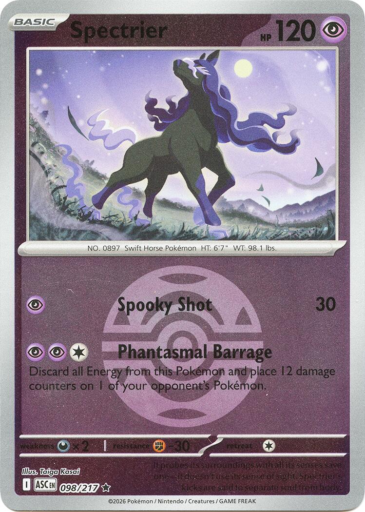 Spectrier (098/217) (Dusk Ball) [Mega Evolution: Ascended Heroes] | Good Games Morley