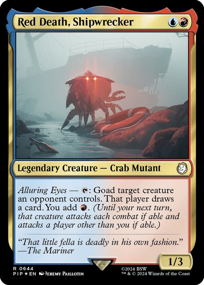 Red Death, Shipwrecker 644/326 (Universes Beyond: Fallout)  - Surge Foil | Good Games Morley