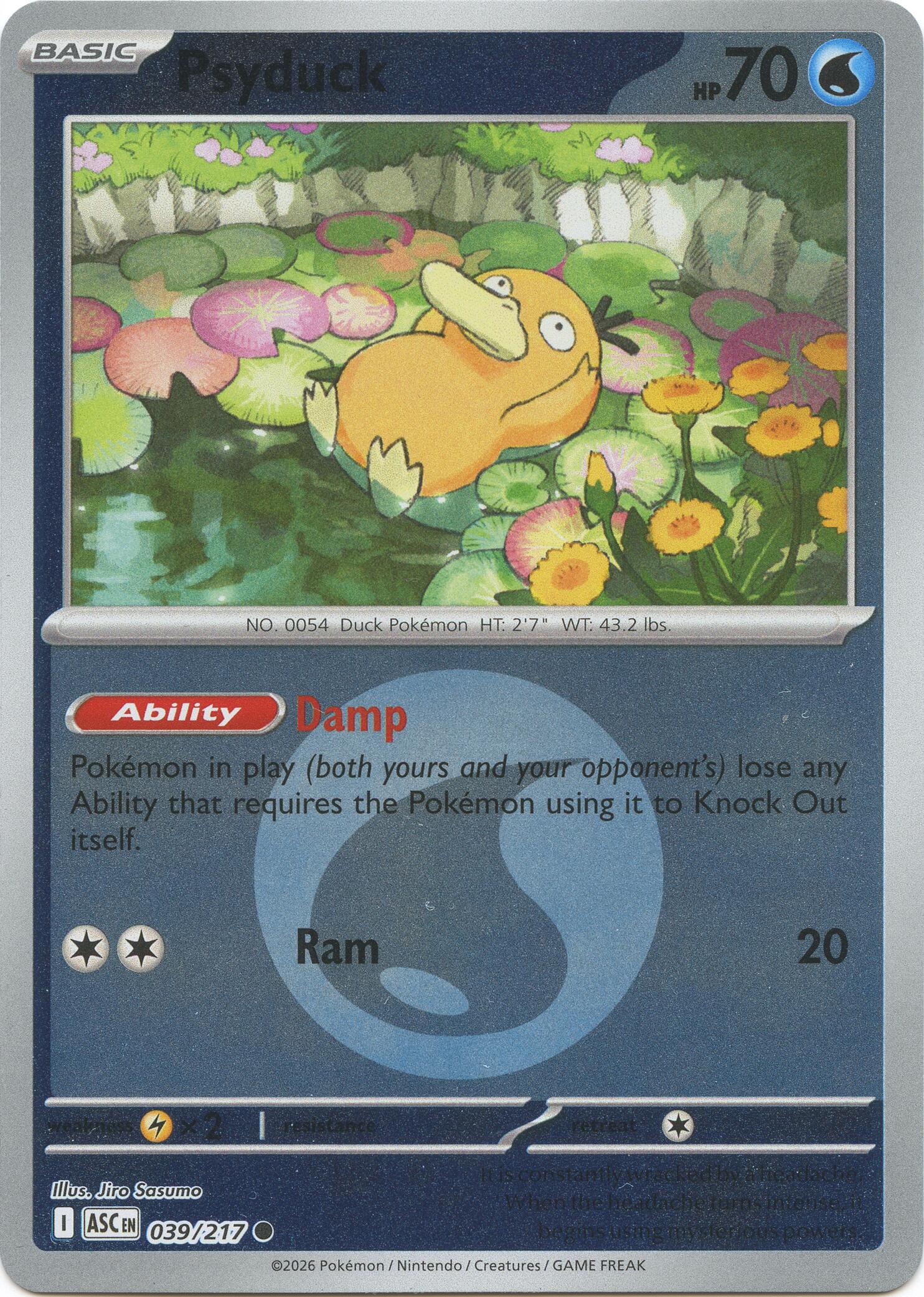 Psyduck (039/217) (Energy Symbol Pattern) [Mega Evolution: Ascended Heroes] | Good Games Morley