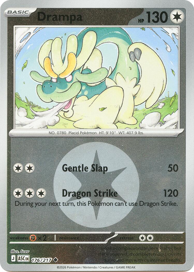 Drampa (176/217) (Energy Symbol Pattern) [Mega Evolution: Ascended Heroes] | Good Games Morley