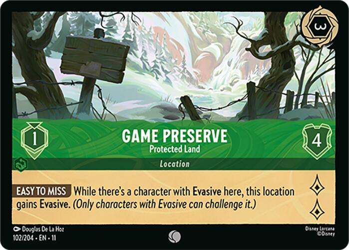 Game Preserve - Protected Land (102/204) [Winterspell] | Good Games Morley