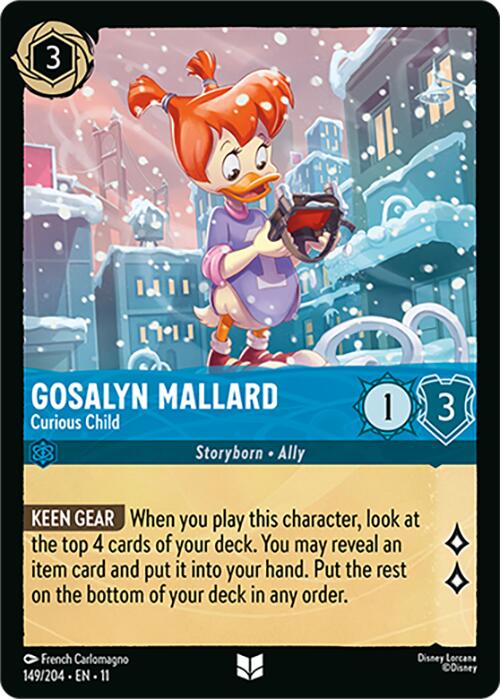 Gosalyn Mallard - Curious Child (149/204) [Winterspell] | Good Games Morley