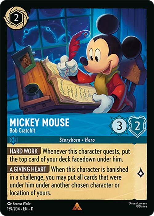 Mickey Mouse - Bob Cratchit (159/204) [Winterspell] | Good Games Morley