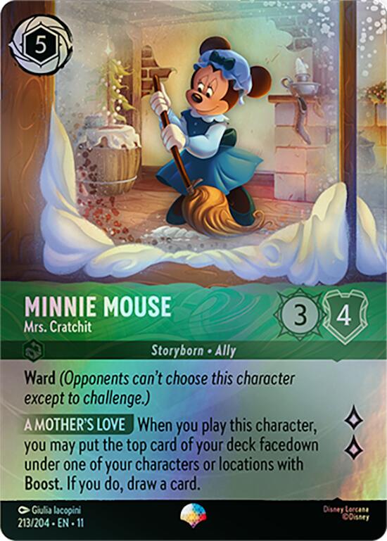 Minnie Mouse - Mrs. Cratchit (Epic) (213/204) [Winterspell] | Good Games Morley