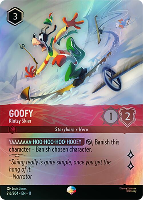 Goofy - Klutzy Skier (Epic) (216/204) [Winterspell] | Good Games Morley