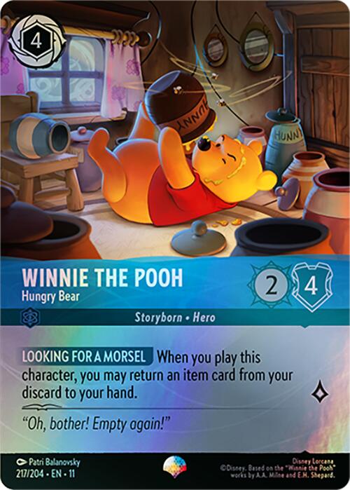 Winnie the Pooh - Hungry Bear (Epic) (217/204) [Winterspell] | Good Games Morley