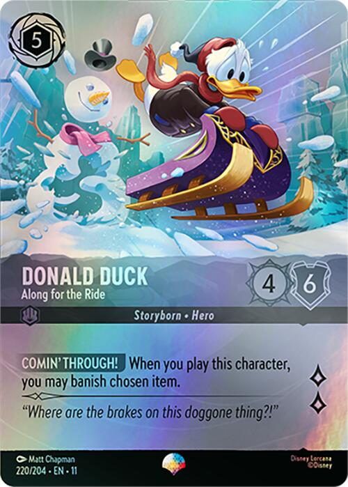 Donald Duck - Along for the Ride (Epic) (220/204) [Winterspell] | Good Games Morley