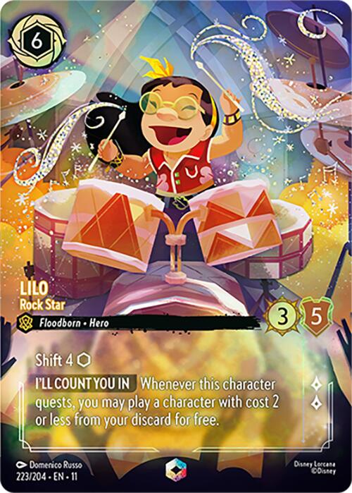 Lilo - Rock Star (Enchanted) (223/204) [Winterspell] | Good Games Morley