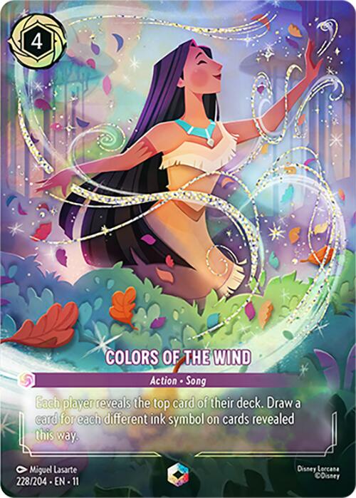 Colors of the Wind (Enchanted) (228/204) [Winterspell] | Good Games Morley