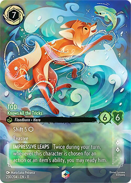 Tod - Knows All the Tricks (Enchanted) (230/204) [Winterspell] | Good Games Morley