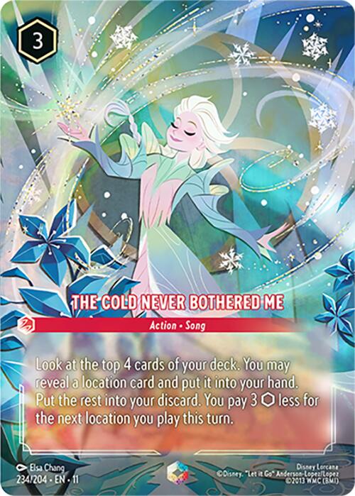 The Cold Never Bothered Me (Enchanted) (234/204) [Winterspell] | Good Games Morley