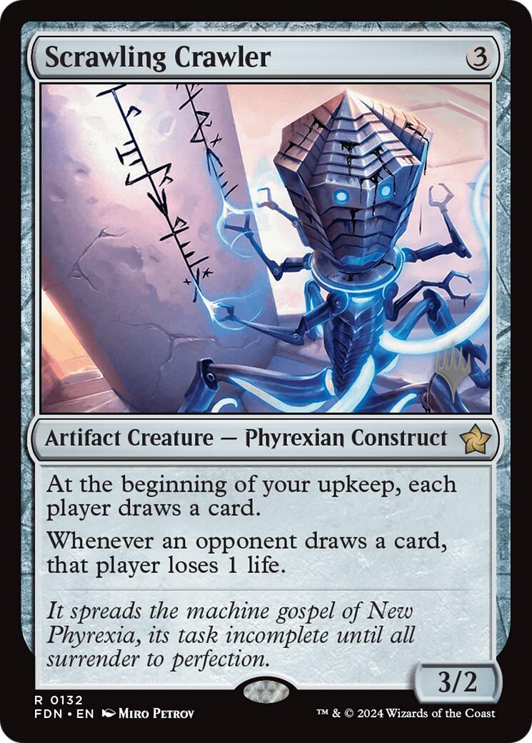 Scrawling Crawler [Lorwyn Eclipsed Promos] | Good Games Morley