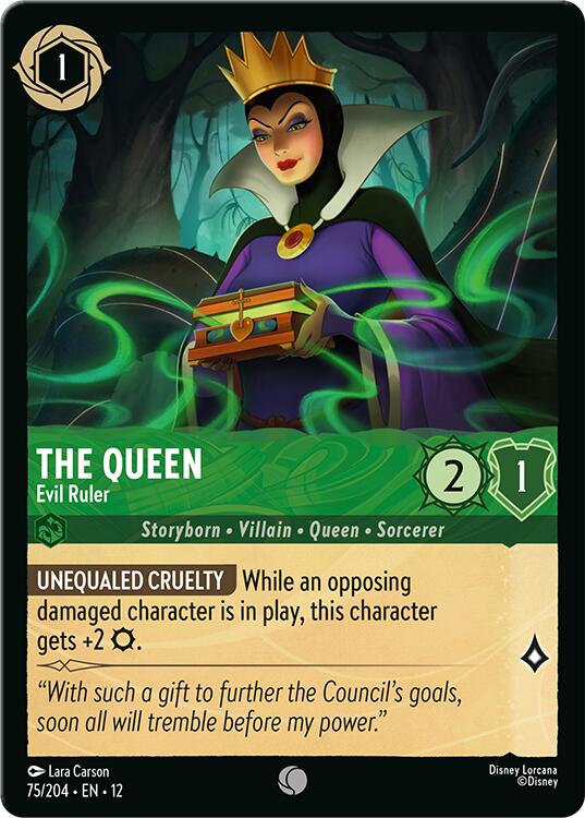 The Queen - Evil Ruler (75/204) [Wilds Unknown] | Good Games Morley