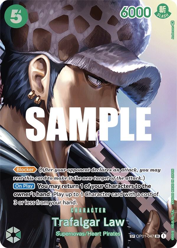 Trafalgar Law OP01-047 (Kingdoms of Intrigue)  - Special Foil | Good Games Morley