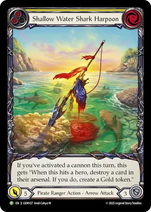 Shallow Water Shark Harpoon [GEM127] (GEM Pack 4) | Good Games Morley