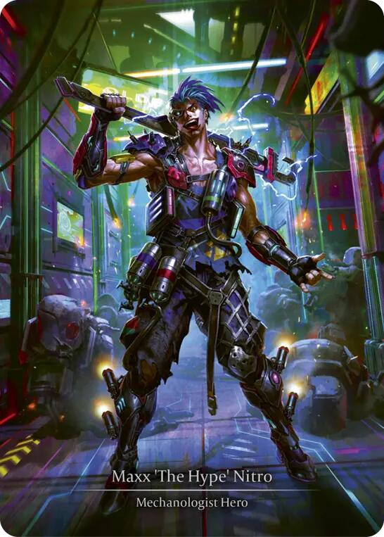 Maxx 'The Hype' Nitro [GEM105] (GEM Pack 4)  Cold Foil | Good Games Morley