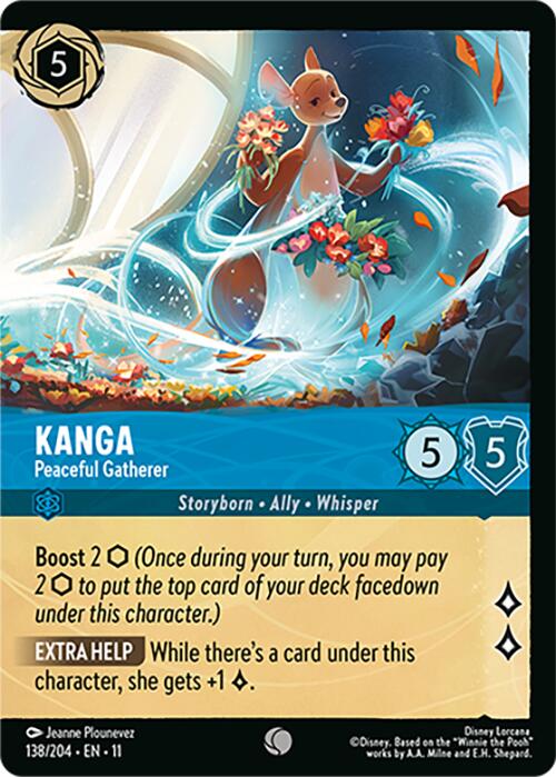 Kanga - Peaceful Gatherer (Foil) (138/204) [Winterspell] | Good Games Morley