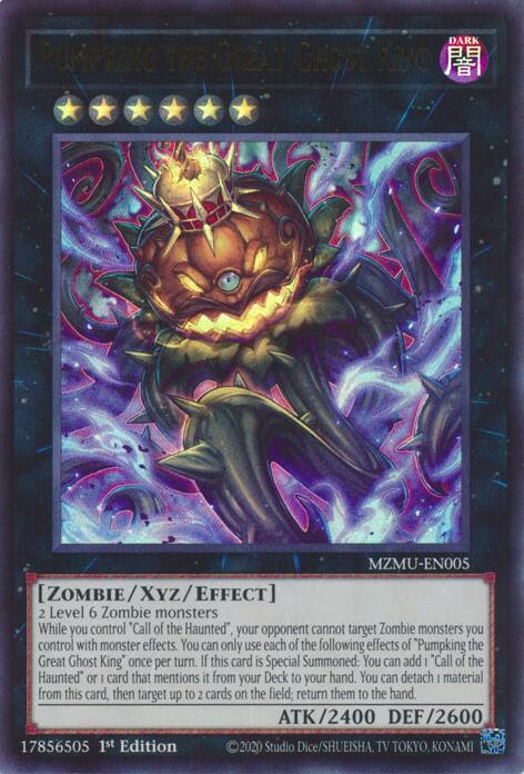 Pumpking the Great Ghost King [MZMU-EN005] Ultra Rare | Good Games Morley