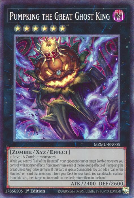Pumpking the Great Ghost King (Collector's Rare) [MZMU-EN005] Collector's Rare | Good Games Morley
