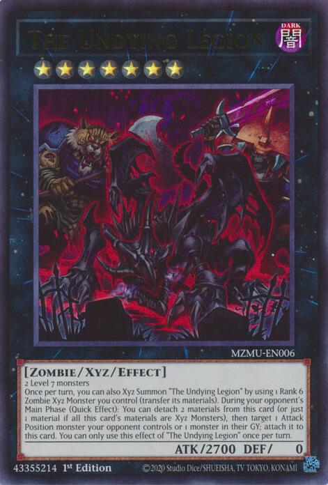 The Undying Legion [MZMU-EN006] Ultra Rare | Good Games Morley