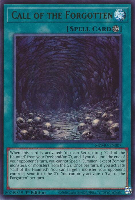 Call of the Forgotten [MZMU-EN007] Ultra Rare | Good Games Morley