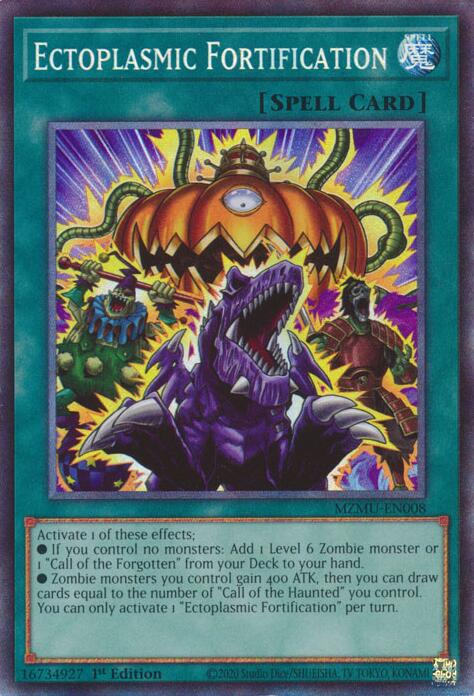 Ectoplasmic Fortification (Collector's Rare) [MZMU-EN008] Collector's Rare | Good Games Morley