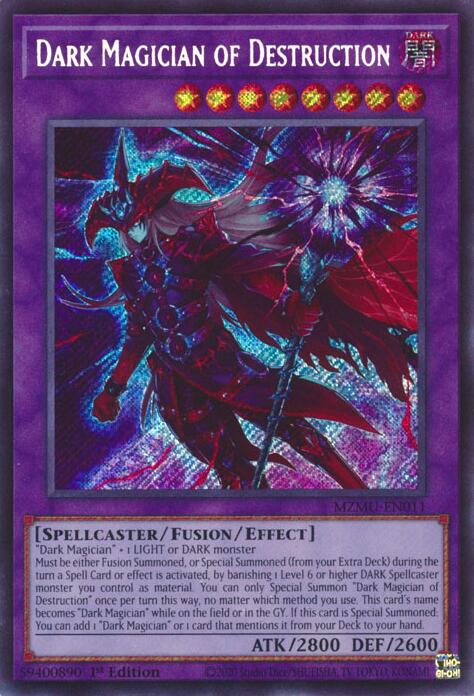 Dark Magician of Destruction [MZMU-EN011] Secret Rare | Good Games Morley