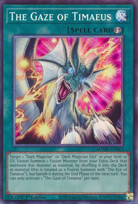 The Gaze of Timaeus (Collector's Rare) [MZMU-EN013] Collector's Rare | Good Games Morley
