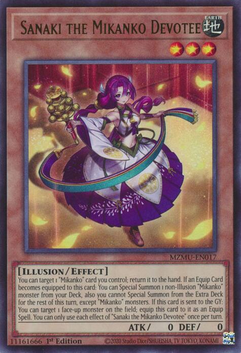 Sanaki the Mikanko Devotee [MZMU-EN017] Ultra Rare | Good Games Morley