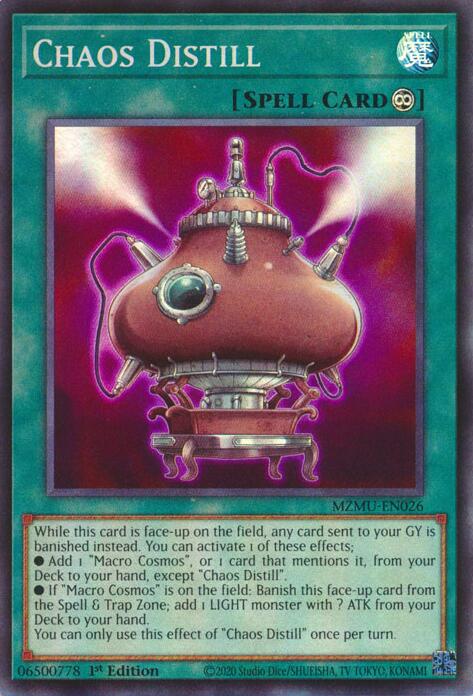 Chaos Distill [MZMU-EN026] Super Rare | Good Games Morley