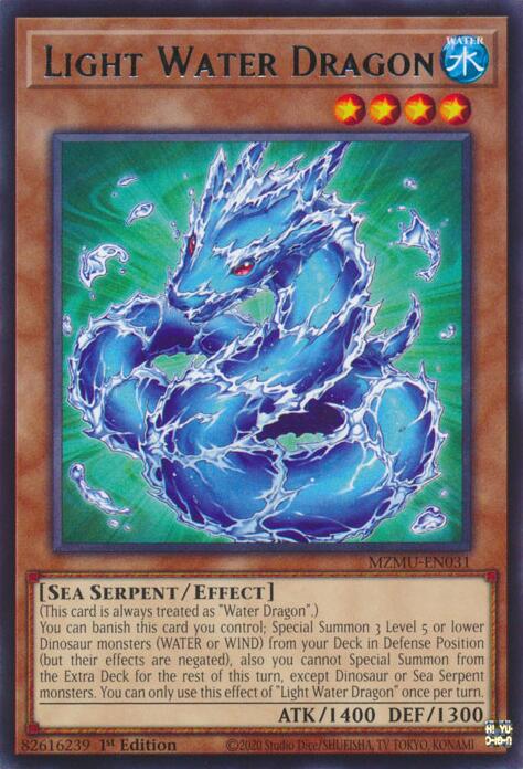 Light Water Dragon [MZMU-EN031] Rare | Good Games Morley