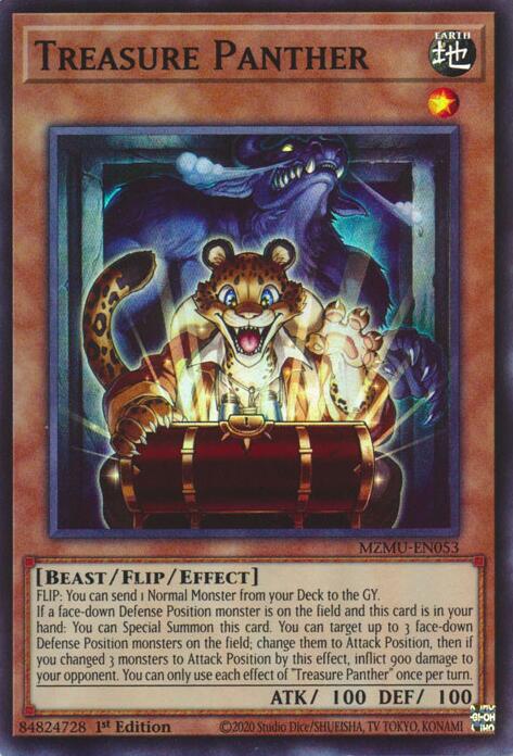 Treasure Panther [MZMU-EN053] Super Rare | Good Games Morley