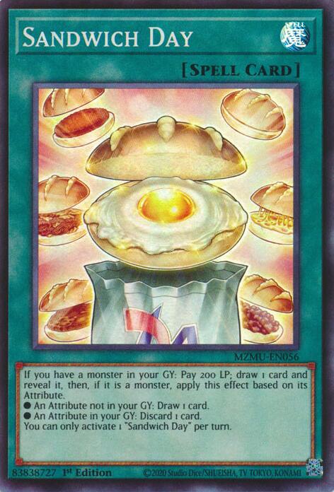 Sandwich Day [MZMU-EN056] Super Rare | Good Games Morley