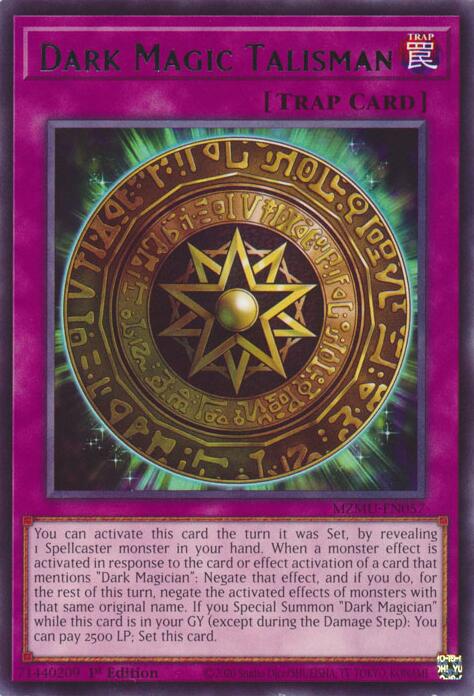 Dark Magic Talisman [MZMU-EN057] Rare | Good Games Morley
