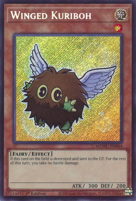 Winged Kuriboh [MZMU-EN064] Secret Rare | Good Games Morley