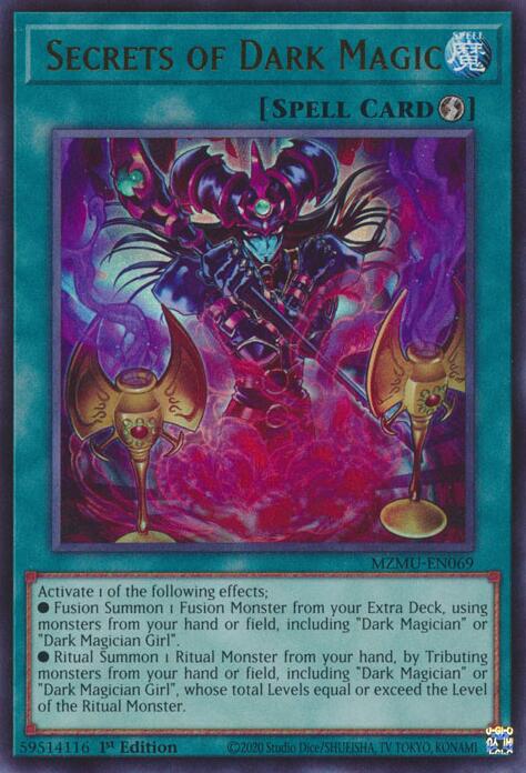 Secrets of Dark Magic [MZMU-EN069] Ultra Rare | Good Games Morley