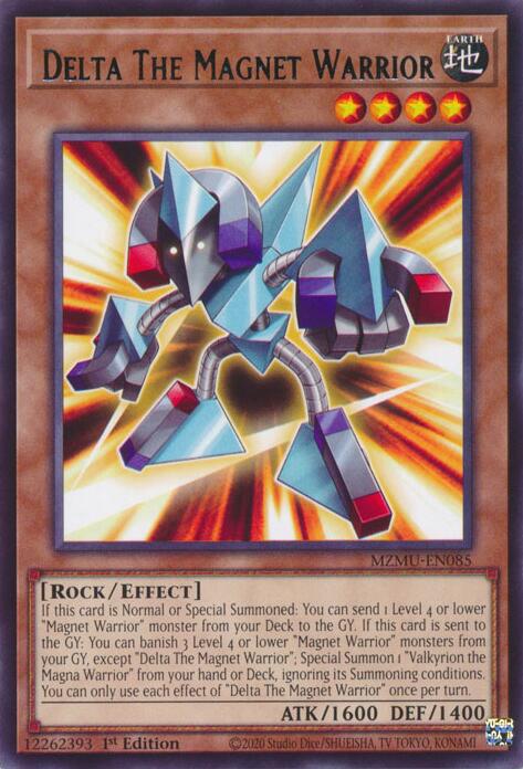 Delta The Magnet Warrior [MZMU-EN085] Rare | Good Games Morley