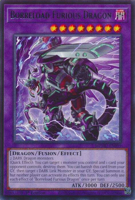 Borreload Furious Dragon [MZMU-EN099] Rare | Good Games Morley