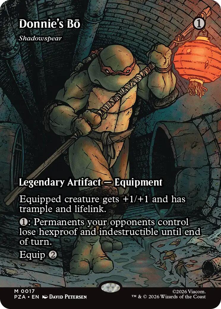 Donnie's Bo - Shadowspear (Borderless) [Teenage Mutant Ninja Turtles Eternal-Legal] | Good Games Morley