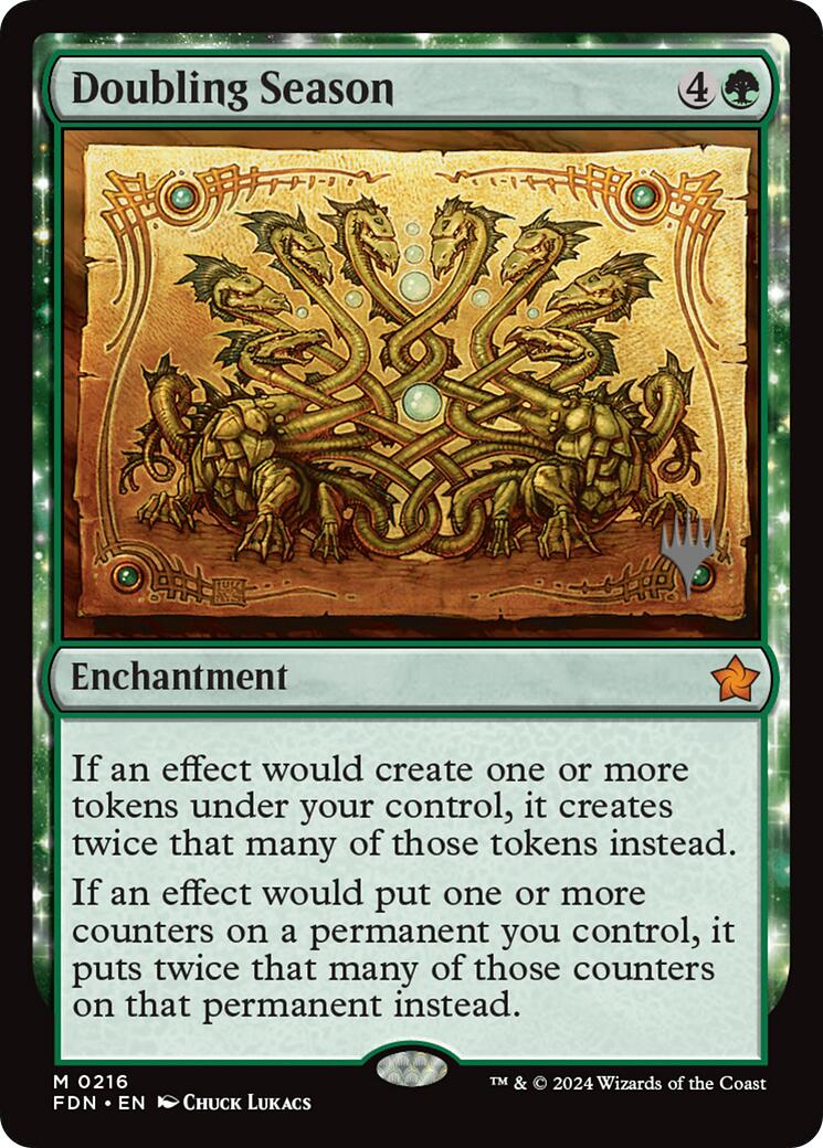 Doubling Season [Foundations Promos] | Good Games Morley
