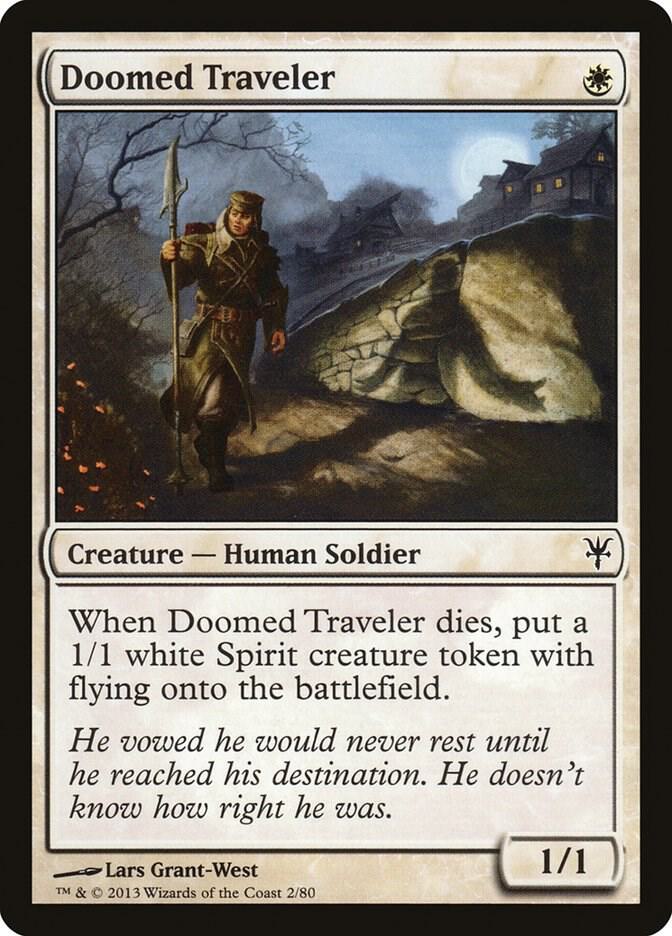 Doomed Traveler 2/80 (Duel Decks: Sorin vs. Tibalt)  | Good Games Morley