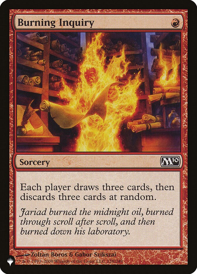 Burning Inquiry [The List] | Good Games Morley