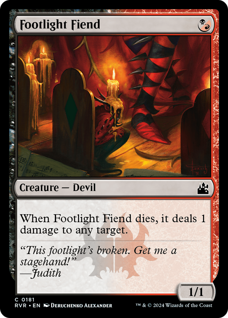 Footlight Fiend [Ravnica Remastered] | Good Games Morley